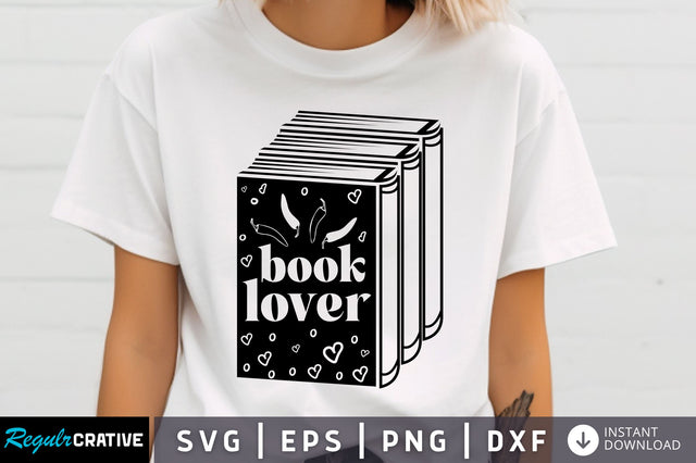 Book lover svg Design SVG Regulrcrative 
