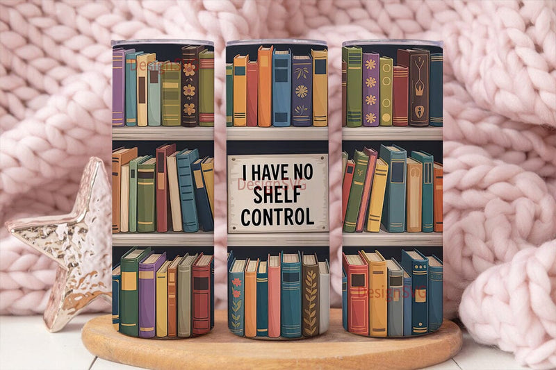 Book Lover Tumbler Wrap 20oz Sublimation DesignSVG 