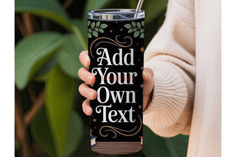 Book Lover Tumbler Wrap PNG Sublimation DesignSVG 
