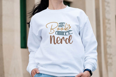 Book nerd SVG Angelina750 
