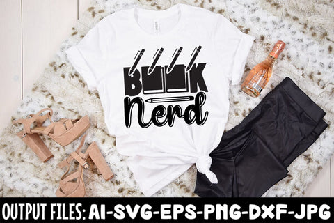 Book Nerd svg design SVG Rafiqul20606 