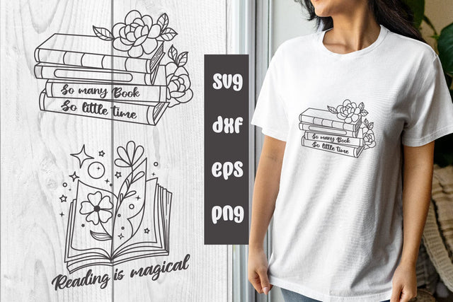 book quotes, book lover svg, bookmark svg, librarian svg SVG dadan_pm 
