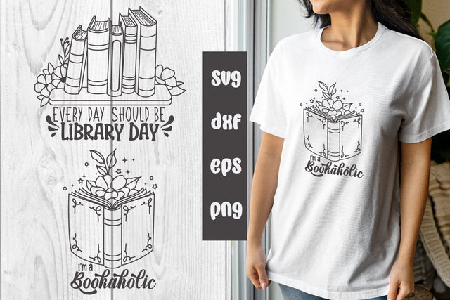 book quotes, book lover svg, bookmark svg, librarian svg SVG dadan_pm 
