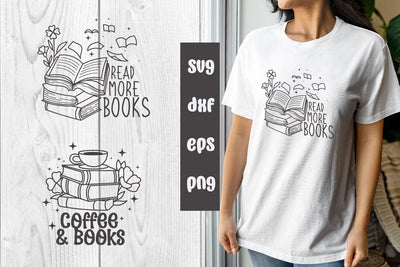book quotes, book lover svg, bookmark svg, librarian svg SVG dadan_pm 
