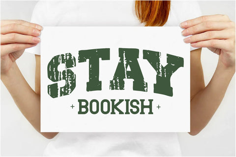 Book SVG PNG, Stay Bookish Svg SVG Jagonath Roy 