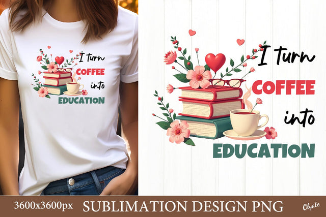 Book Teacher Quote PNG. Teacher Sublimation Sublimation Olga Terlyanskaya 