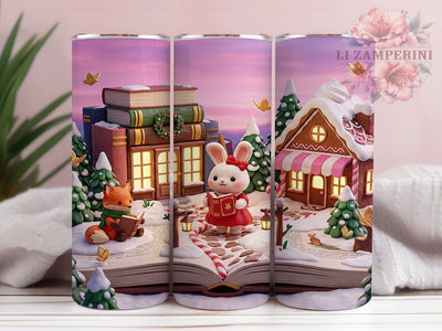 Book Winter Wonderland 20oz Tumbler, Book Winter PNG, Winter Wonderland, Wonderland Tumbler, Bookish Winter PNG, Winter Book Tumbler, Book Lover Tumbler, 20oz Tumbler Wrap Sublimation Li Zamperini 