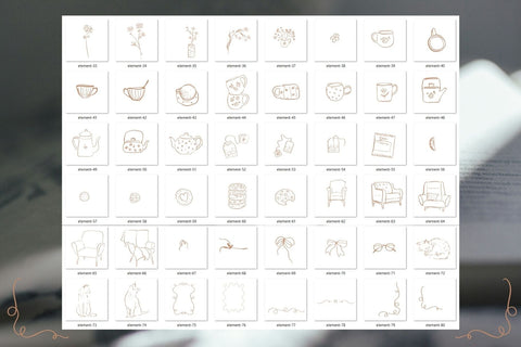 Bookaholic SVG Bundle | Reading Clipart for Book Lovers | Cozy Line Art Pack SVG Paperjamlab 