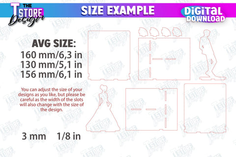 Bookends Laser Cut Bundle | Book Stopper | Books Holder SVG | CNC Files SVG The T Store Design 