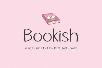 Bookish Sans Font Beck McCormick 