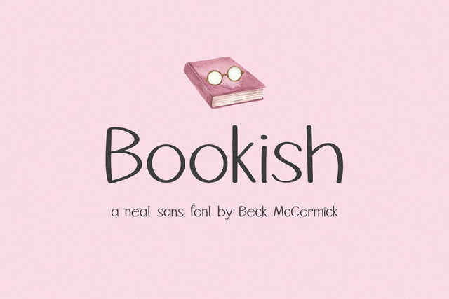 Bookish Sans Font Beck McCormick 