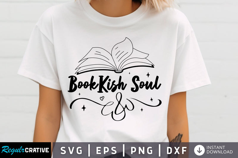 BookKish Soul svg Design SVG Regulrcrative 
