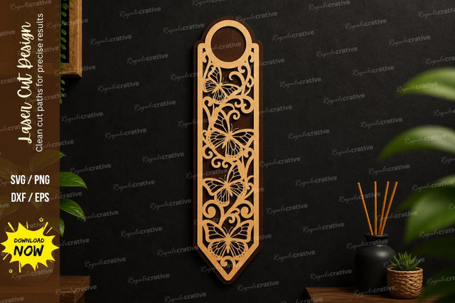 Bookmark Laser Cut Design File SVG Regulrcrative 