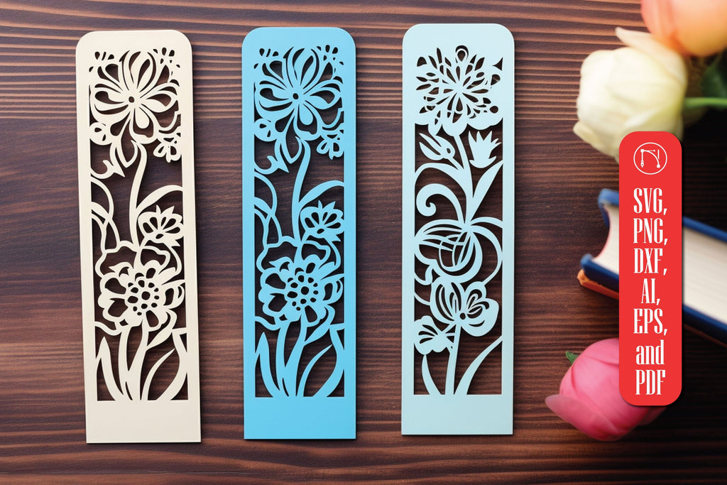 Bookmark Laser Cut SVG Bundle - So Fontsy