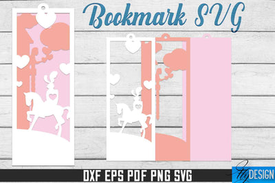Bookmark SVG | Bookmark Corner SVG | Book Lover SVG Fly Design 