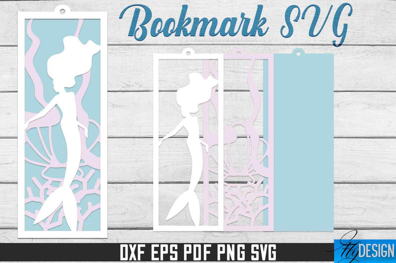 Bookmark SVG | Bookmark Corner SVG | Book Lover SVG Fly Design 