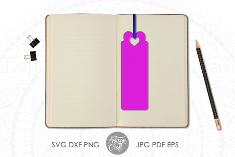 Bookmark SVG, Papercut SVG SVG Artisan Craft SVG 