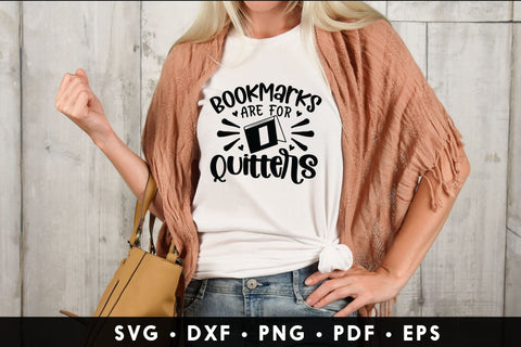 Bookmarks Are for Quitters, Reading SVG SVG CraftLabSVG 