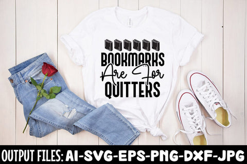 Bookmarks Are For Quitters svg design SVG Rafiqul20606 