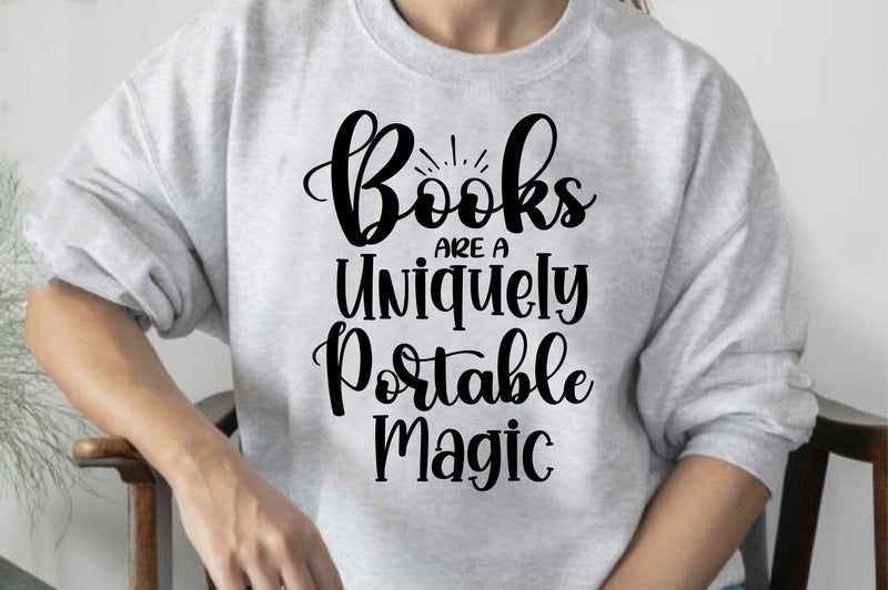 Books Are a Uniquely Portable Magic SVG orpitasn 
