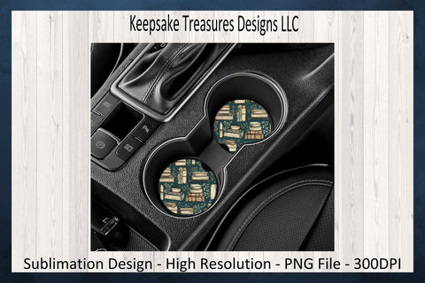 Books Are My Favorite 20oz Tumbler Wrap, Matching Car Coaster, Sublimation Png, Digital Download Sublimation Keepsake Treasures Designs LLC. 