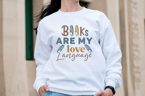 Books are my love language SVG Angelina750 
