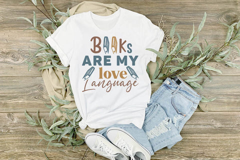 Books are my love language SVG Angelina750 