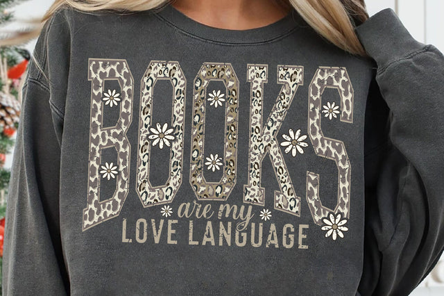 Books Are My Love Language SVG PNG, Camo Book Lover SVG PNG SVG SVG Studio 