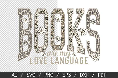 Books Are My Love Language SVG PNG, Camo Book Lover SVG PNG SVG SVG Studio 