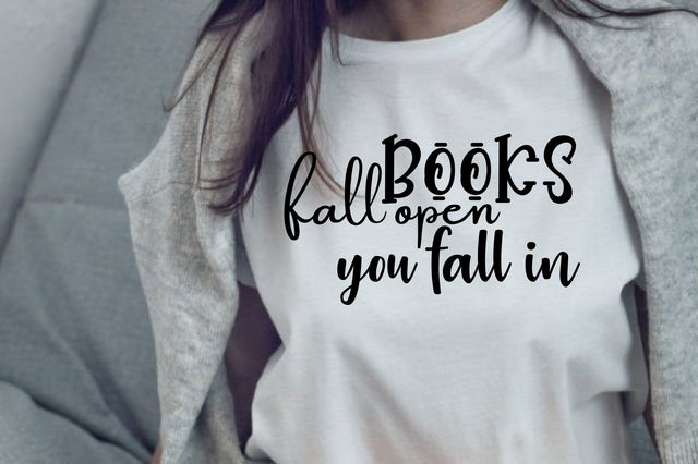 Books Fall Open You Fall in SVG orpitasn 