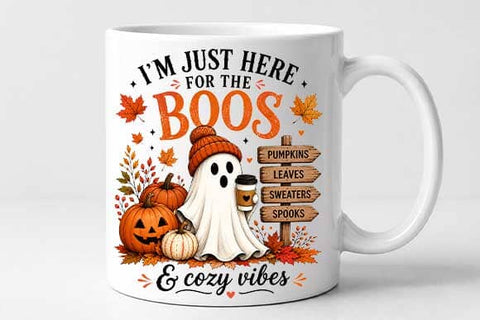 Boos Halloween PNG Cute Ghost Digital Download SVG BillahCrafts 