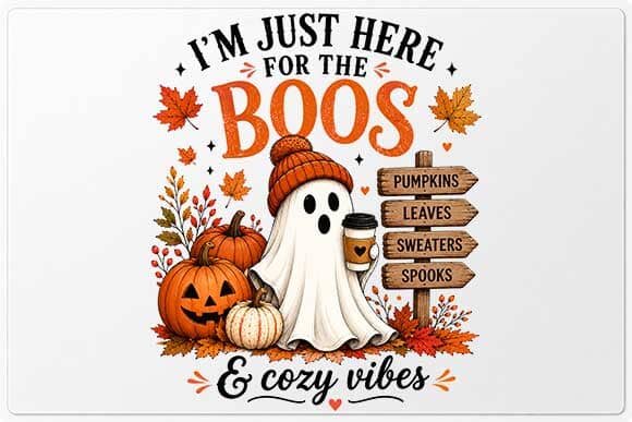 Boos Halloween PNG Cute Ghost Digital Download SVG BillahCrafts 