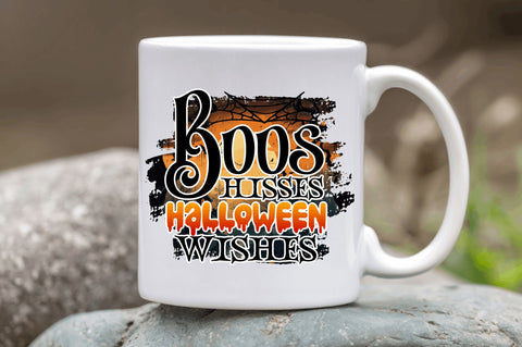 Boos hisses halloween Sublimation Design Sublimation Regulrcrative 