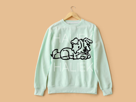 Border Collie SVG Design Set SVG HalieKStudio 