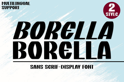 BORELLA Font Afandi Studio 