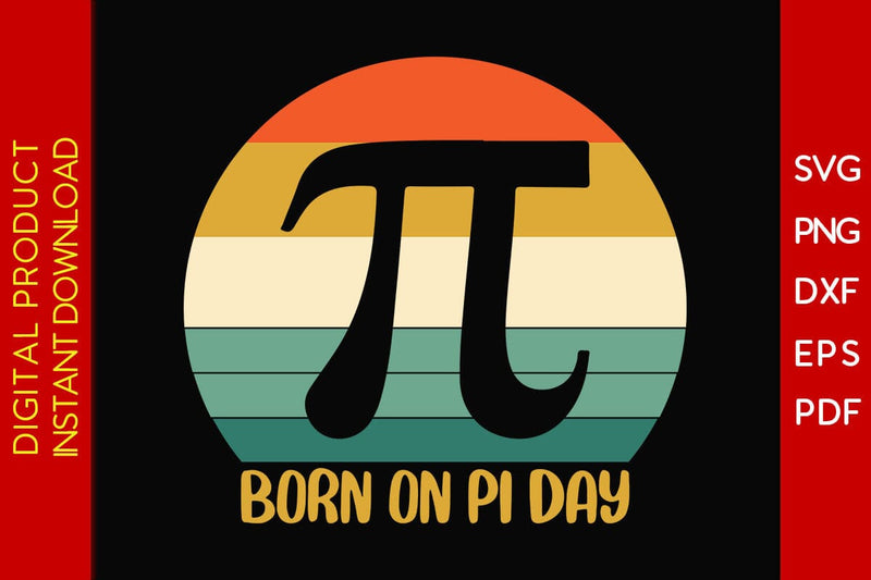 Born On Pi Day SVG PNG PDF Cut File SVG Creativedesigntee 