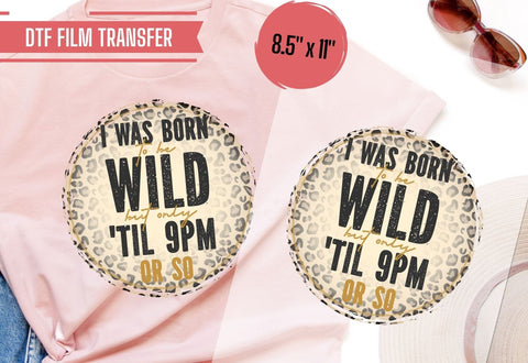 Born To Be Iron On Transfer Physical So Fontsy T-Shirt Iron-On Transfer Shop 