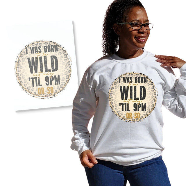 Born To Be Iron On Transfer Physical So Fontsy T-Shirt Iron-On Transfer Shop