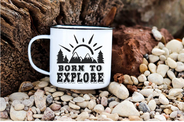 Born to Explore SVG PNG DXF EPS Cut File - Cricut & Silhouette Design SVG So Fontsy VIP Design Shop 
