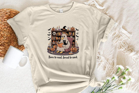 Born To Read Forced To Work SVG Angelina750 