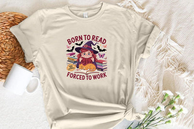 Born To Read Forced To Work SVG Angelina750 