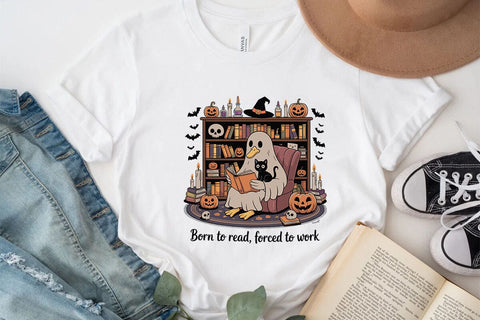 Born To Read Forced To Work SVG Angelina750 