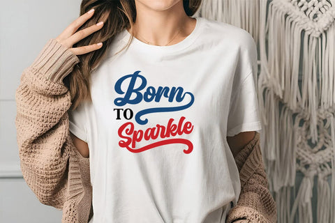 born to sparkle SVG Angelina750 