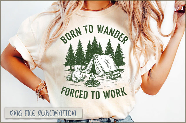 Born to Wander Forced to Work Sublimation Sublimation Shetara Begum 