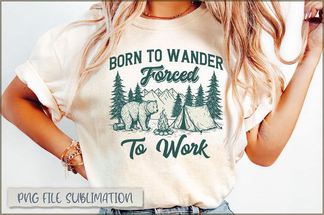 Born to Wander Forced to Work Sublimation Sublimation Shetara Begum 