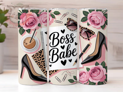 Boss Babe Entrepreneur Tumbler, Business Owner, Entrepreneur Life, Girl Boss, 20Oz Tumbler, Sublimation Wrap, Digital Download Sublimation Lara' s Designs 