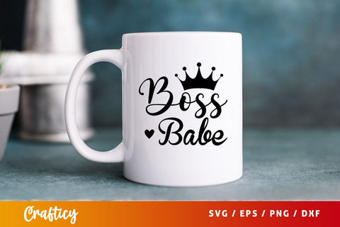 boss babe Svg Design SVG Designangry 