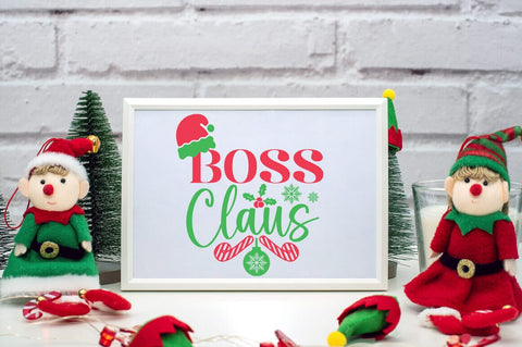 Boss Claus SVG Design SVG Designangry 