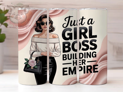 Boss Lady Fashion Empowerment Tumbler Wrap, Girl Boss, Fashion Theme, Empire Builder, Empowerment Style, Glam Wrap, Sublimation Design Sublimation Lara' s Designs 
