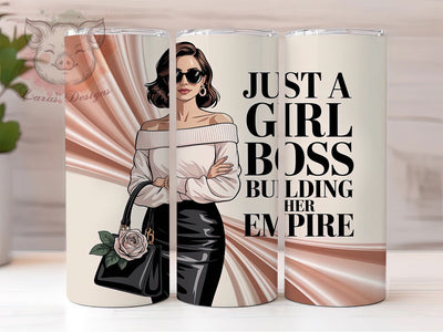 Boss Lady Fashion Empowerment Tumbler Wrap, Girl Boss, Fashion Theme, Empire Builder, Empowerment Style, Glam Wrap, Sublimation Design Sublimation Lara' s Designs 